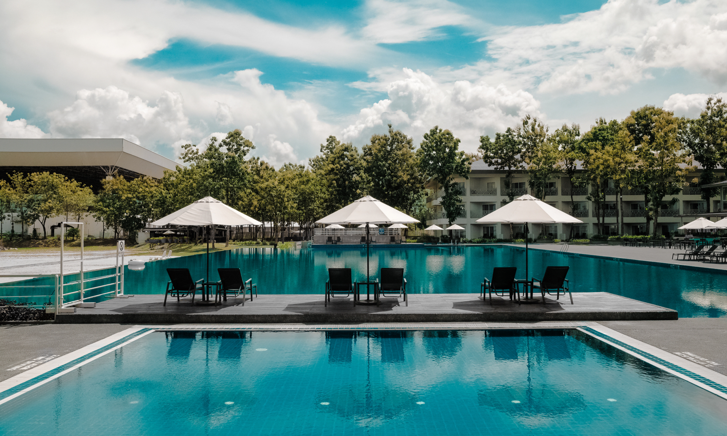 Hotel poolside